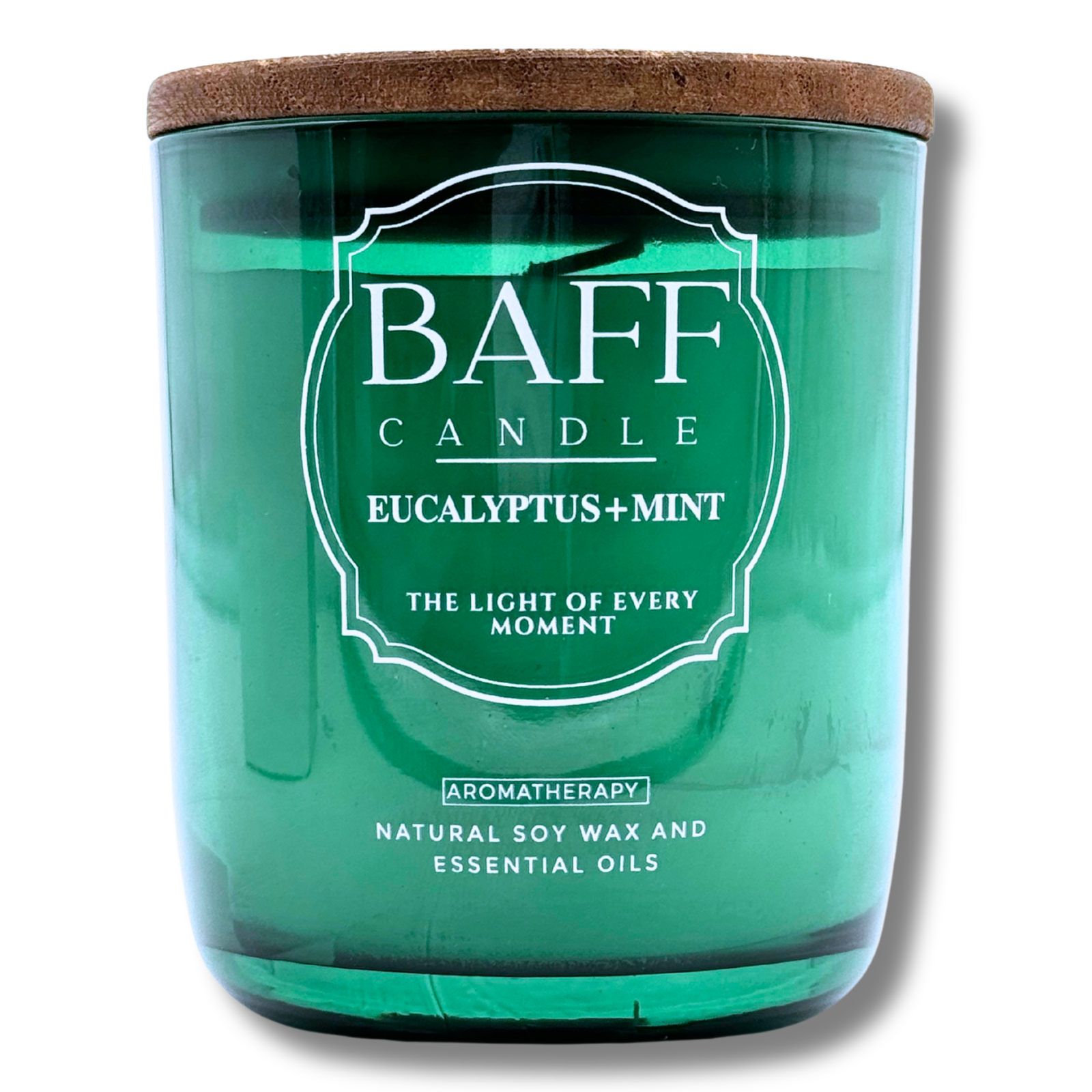 Eucalyptus Mint Luxury Candle made with Premium Soy Wax, handmade, pure essential oil