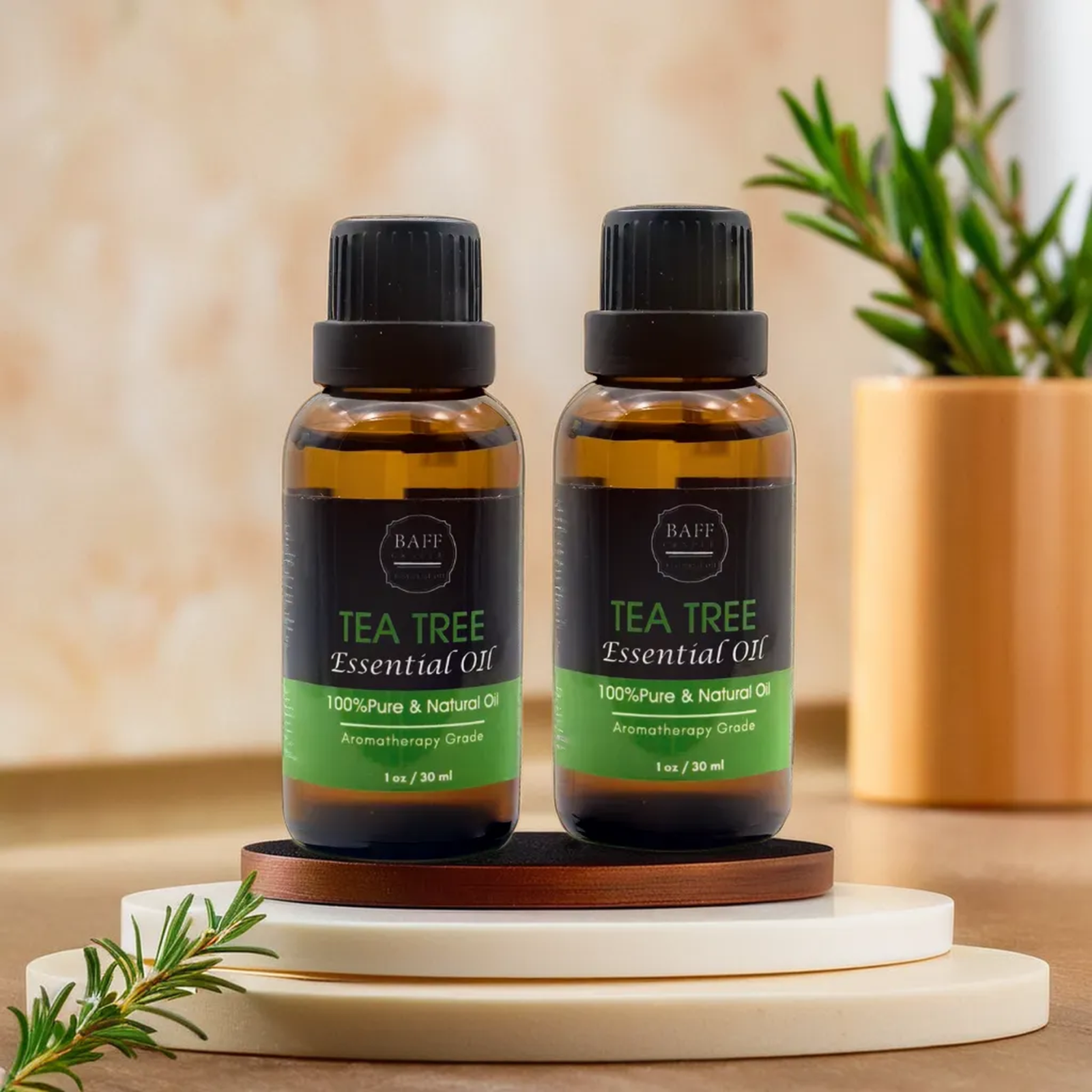 30ml Tea Tree Essential Oil I 100% Pure & Organic I Aromatherapy Grade 30ml