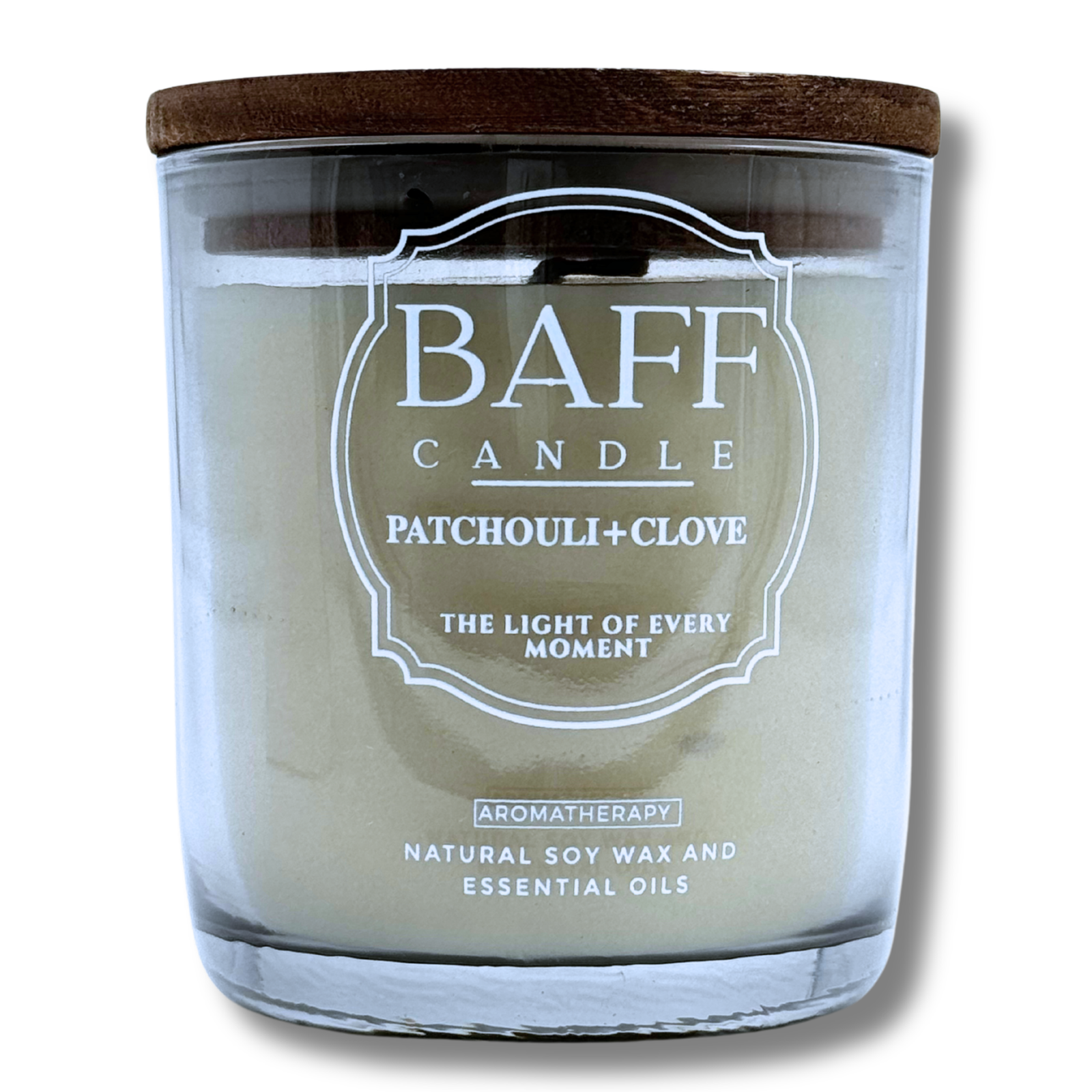 Patchouli Clove Soy Wax Luxury Candle (One Wick) made with Premium Soy Wax, handmade, pure essential oil