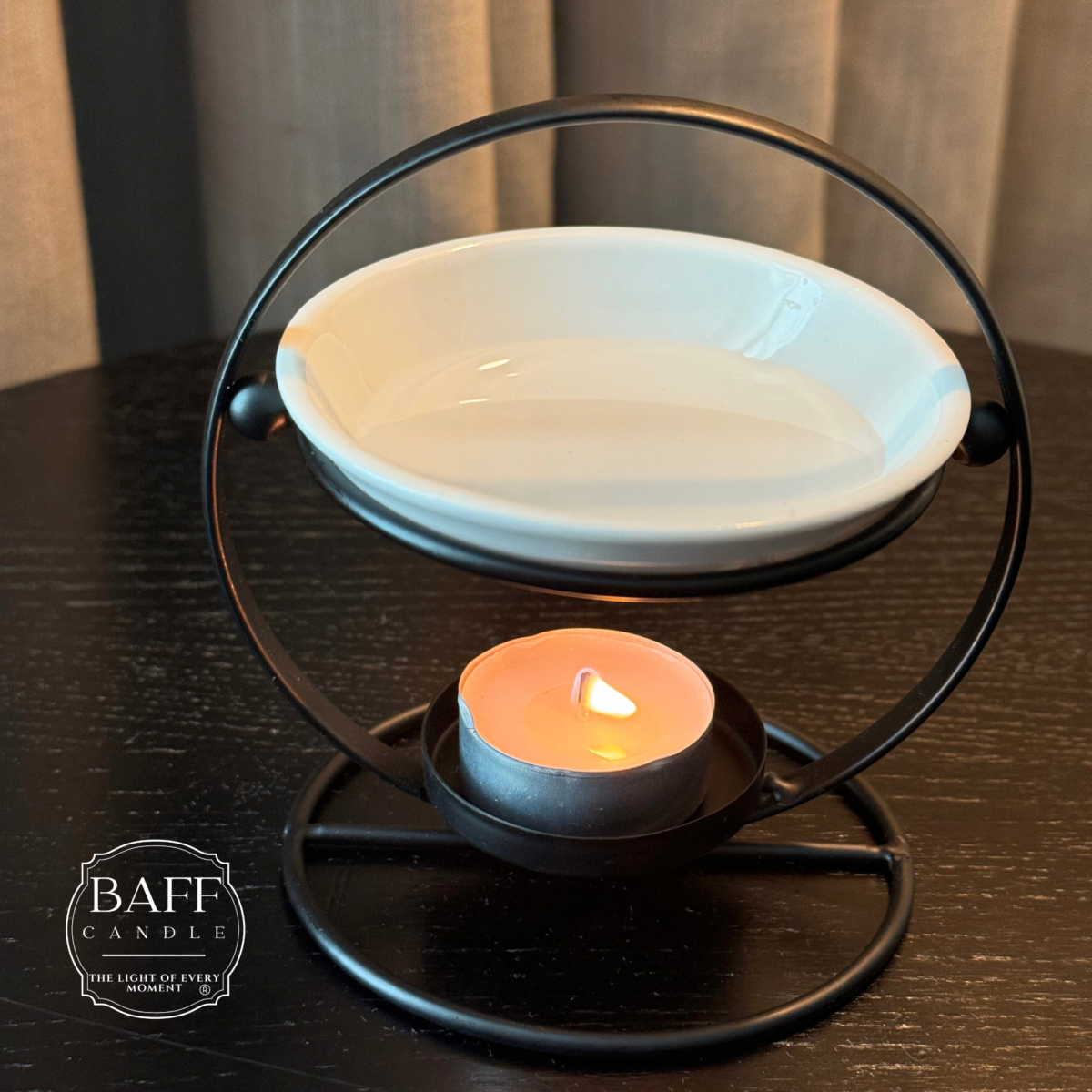 Aromatic Oil Burner Wax Melt Burner with Ceramic Bowl