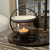 Aromatic Oil Burner Wax Melt Burner with Ceramic Bowl