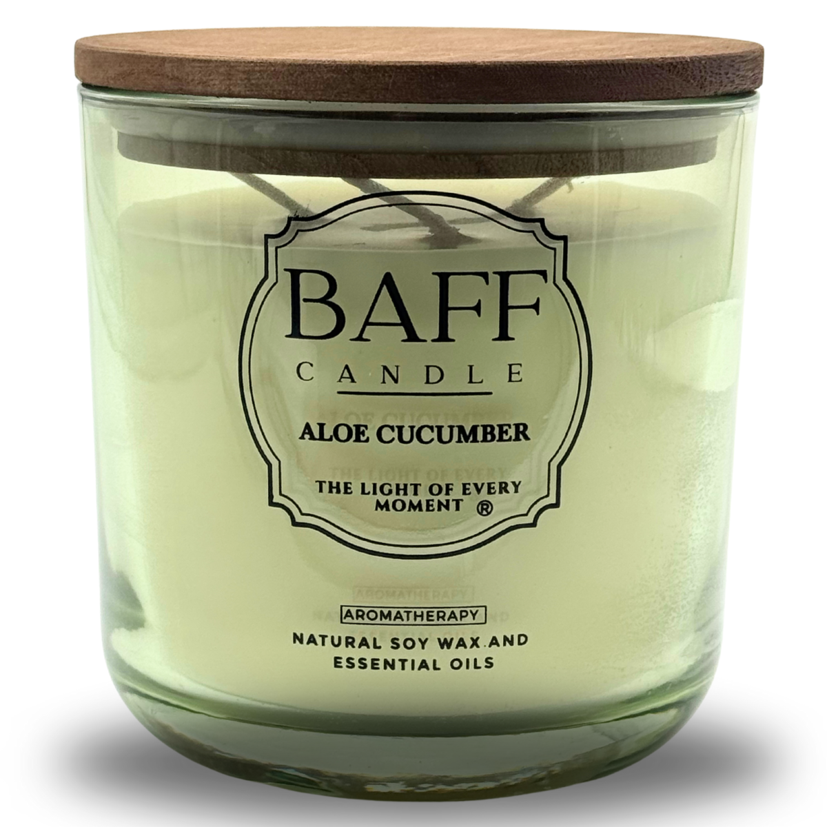 AloeCucumber Soy Wax Luxury Candle (Three Wick)