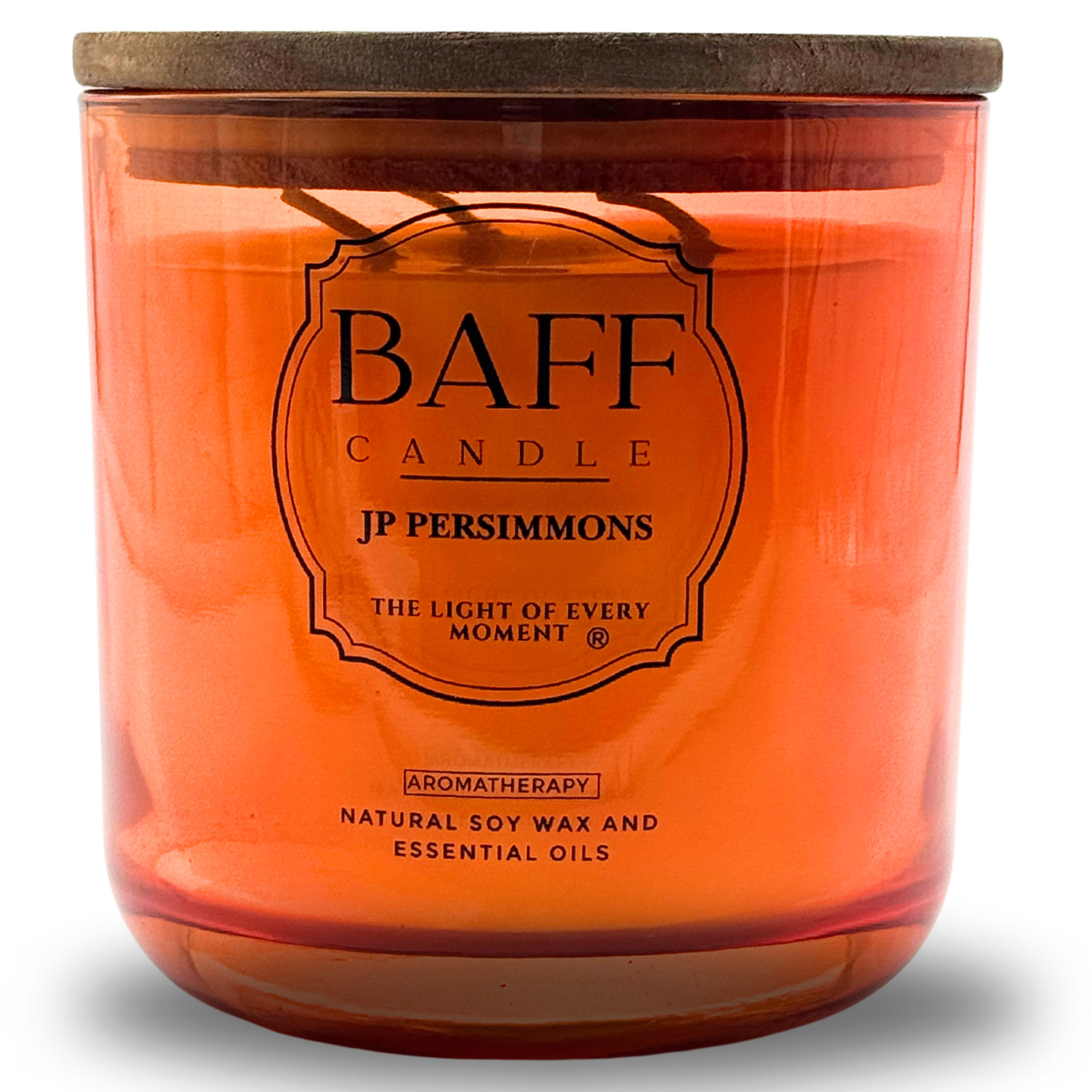 JP Persimmons Soy Wax Luxury Candle (Three Wick)