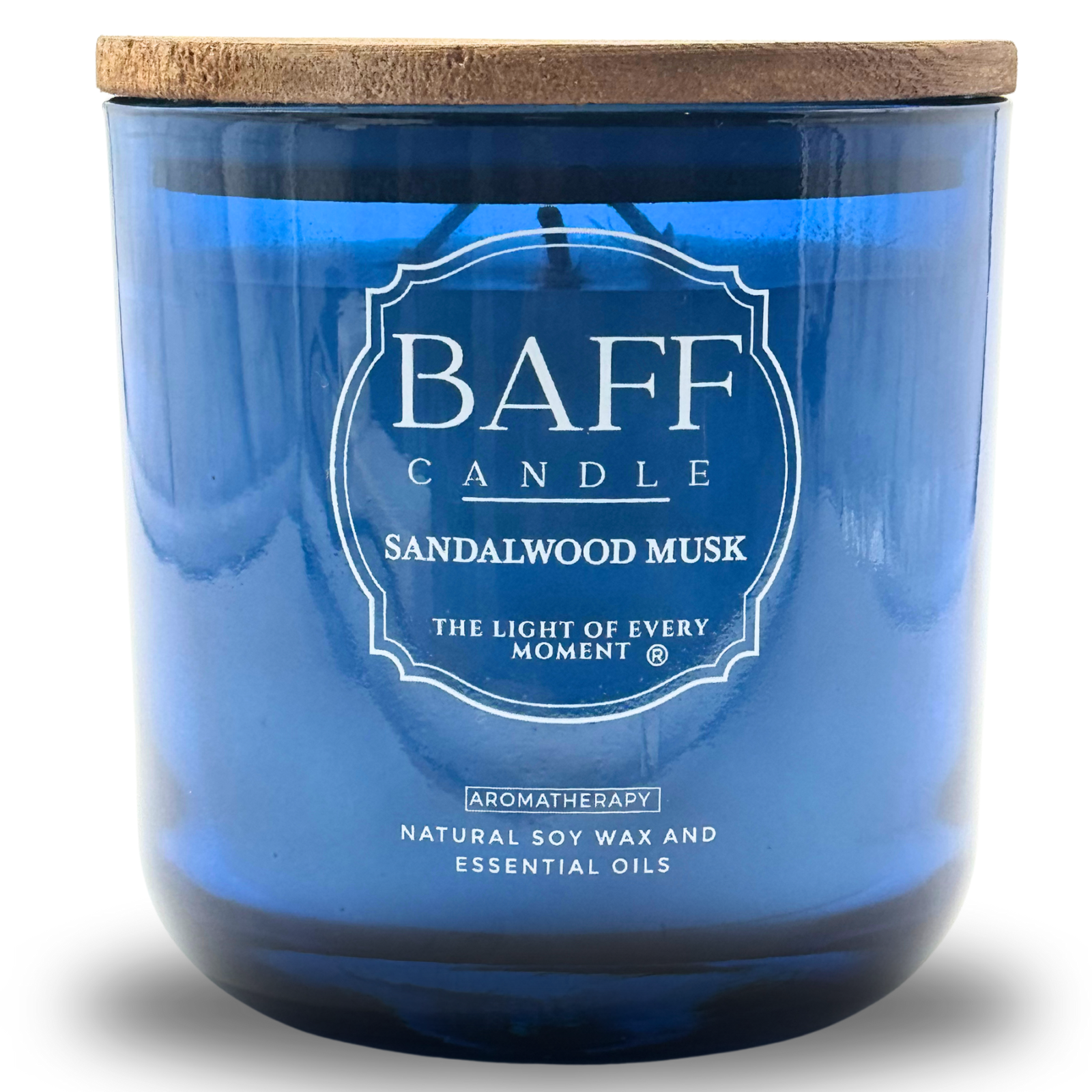 Sandalwood Musk Soy Wax Luxury Candle (Three Wick)