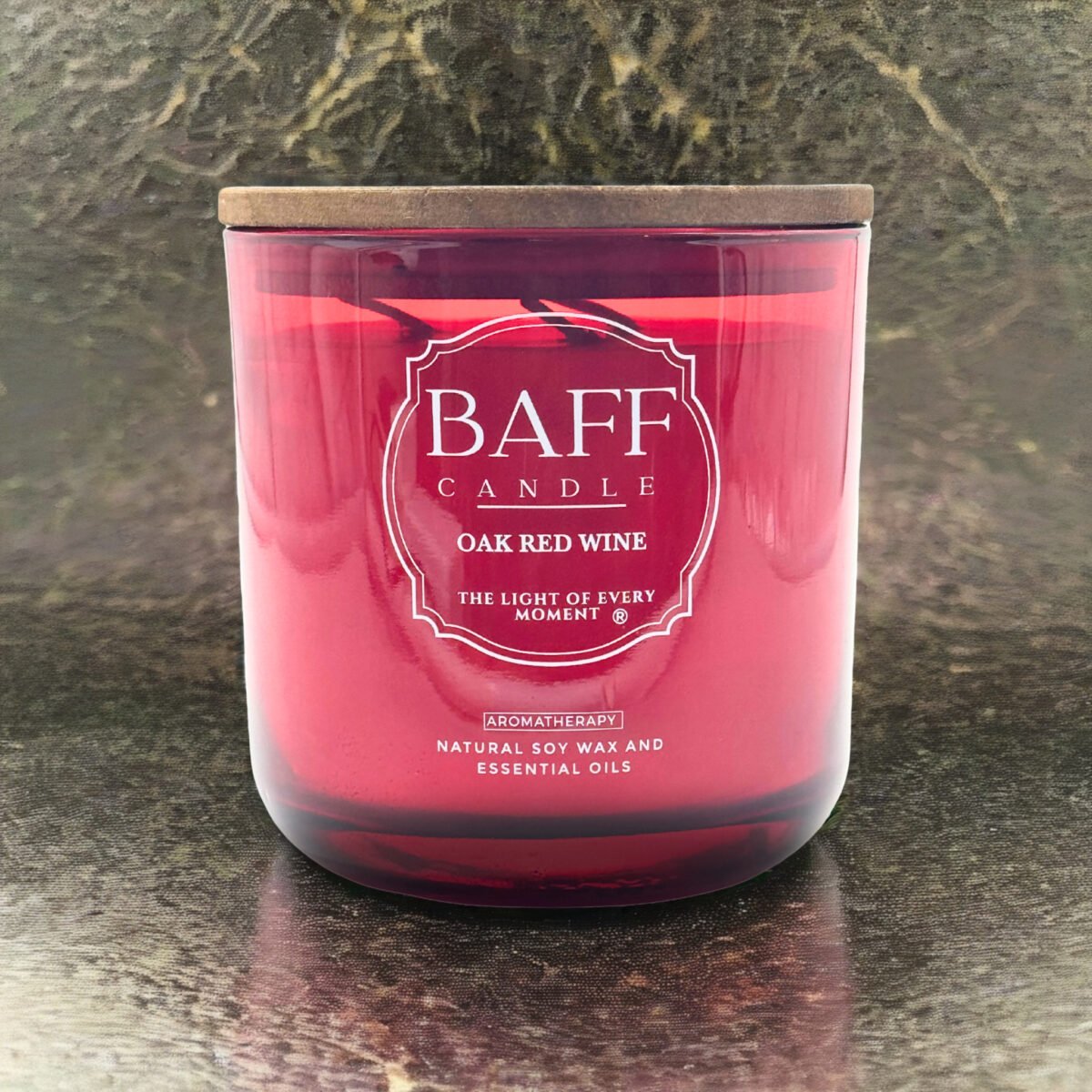 Oak Red Wine Soy Wax Luxury Candle (Three Wick)