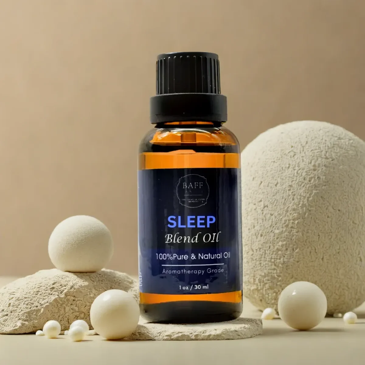 Baff Candle Sleep Blend Essential Oil | 100% Pure | Aromatherapy Grade (30ml)