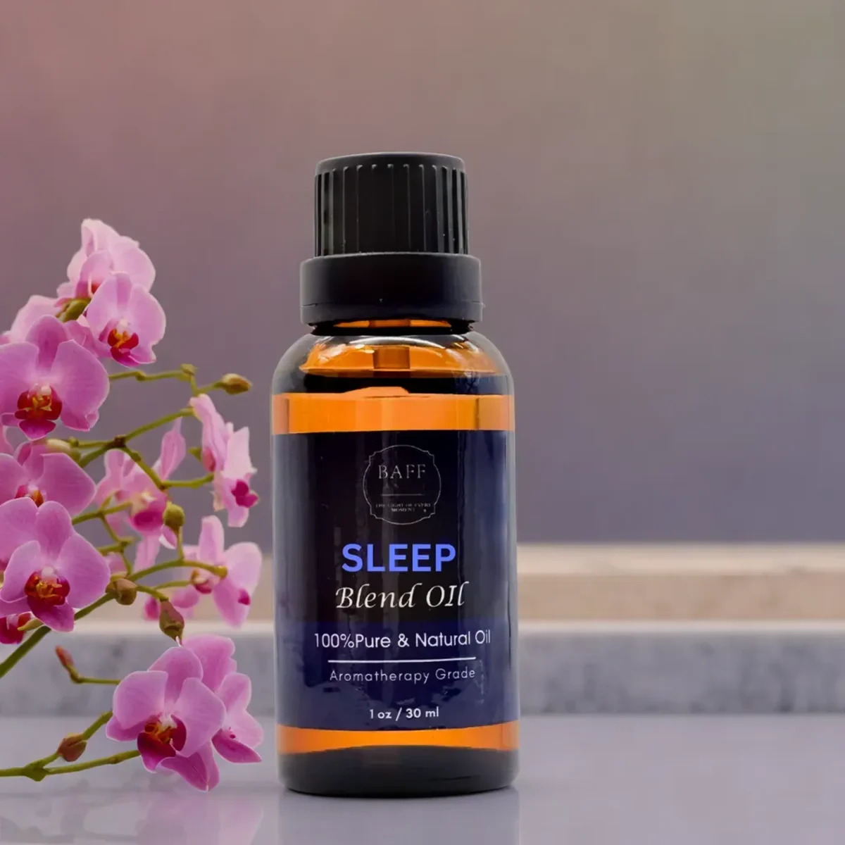 Baff Candle Sleep Blend Essential Oil | 100% Pure | Aromatherapy Grade (30ml)